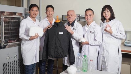 新加坡國立大學(xué)創(chuàng)新研發(fā) 世界首個塑料瓶制隔熱與隔音氣凝膠材料